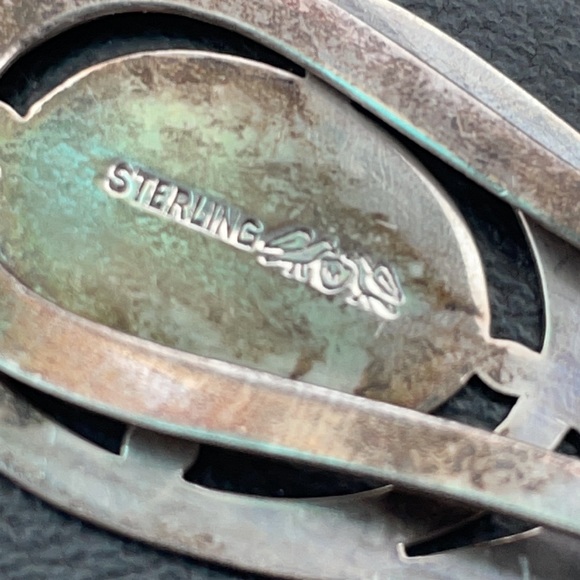 Sterling MONEYCLIP Manchester Silver Co. Fine Jewelry Money Clip. 109 yrs old! - Picture 3 of 6